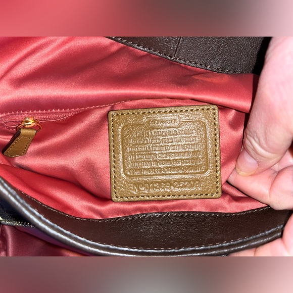 Coach- EUC! Leopard Print π Shoulder Bag - Picture 2 of 9